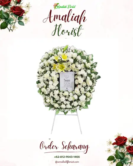 Krans Bunga Duka Kemadu Lor